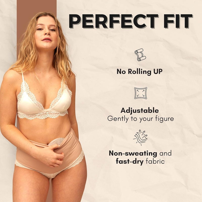 SIIL Ostomy Bag Covers Incontinence Protective Briefs & Underwear for Women, Ostomy Underwear for Women | Made In EU - Image 4